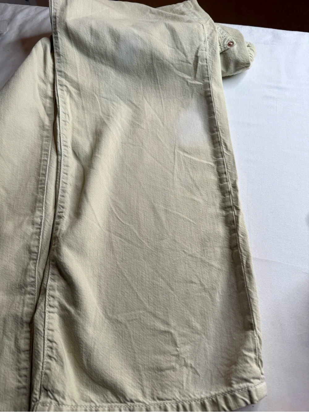 Pilcro Light Tan High-Rise Pants - Picture 12 of 13
